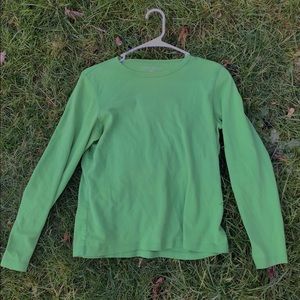 green cute long sleeve